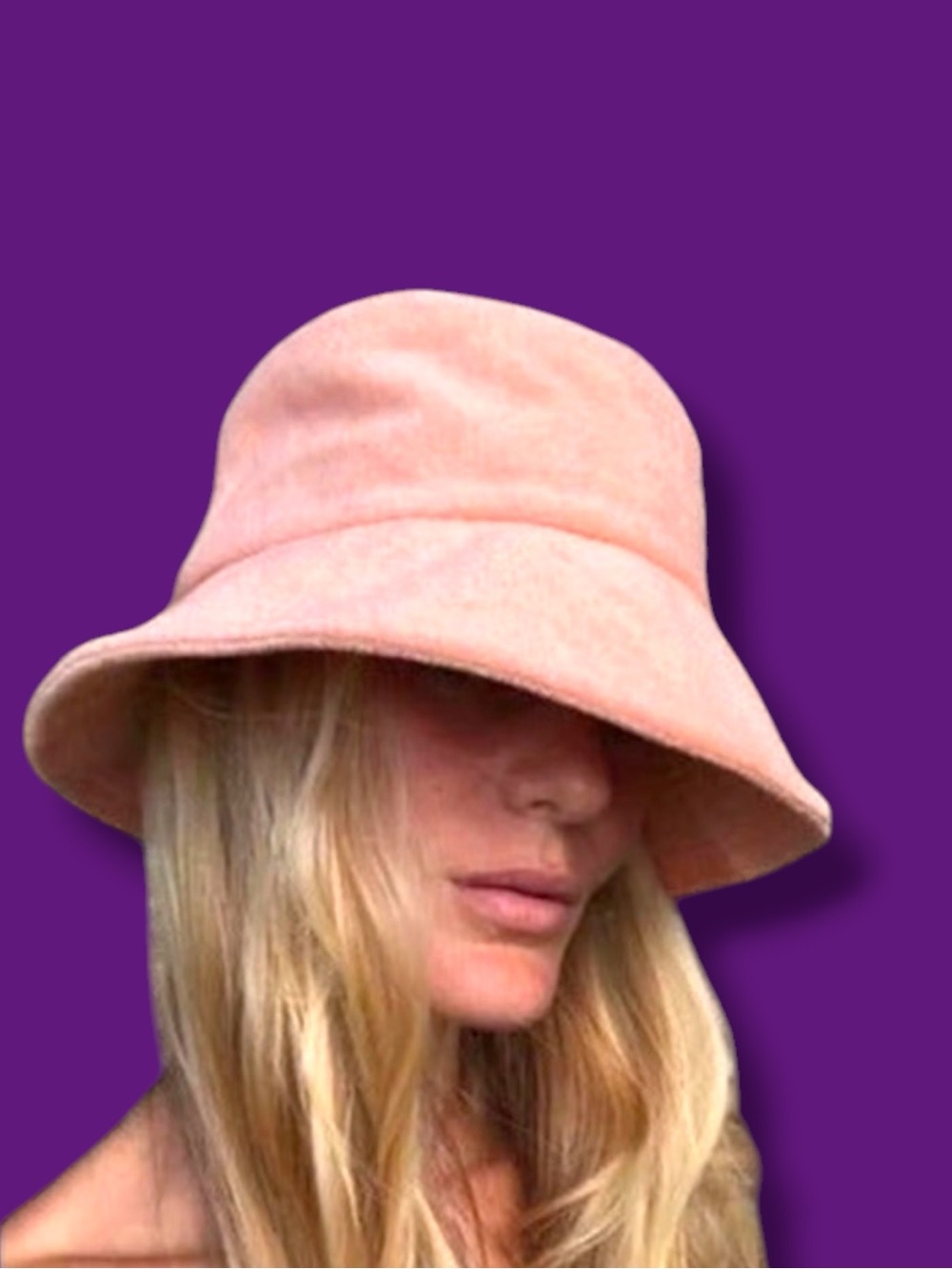 NWT Pastel Pink Lack of Color Wave Bucket Hat. Size S-M - Picture 2 of 7